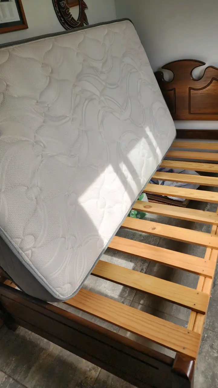 Cama de madera con colchón Flex Modula - 3