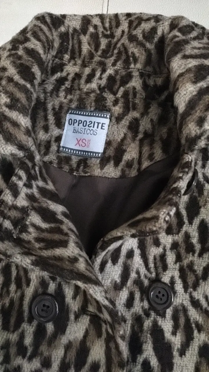 Abrigo de Leopardo Opposite Básicos XS - 3