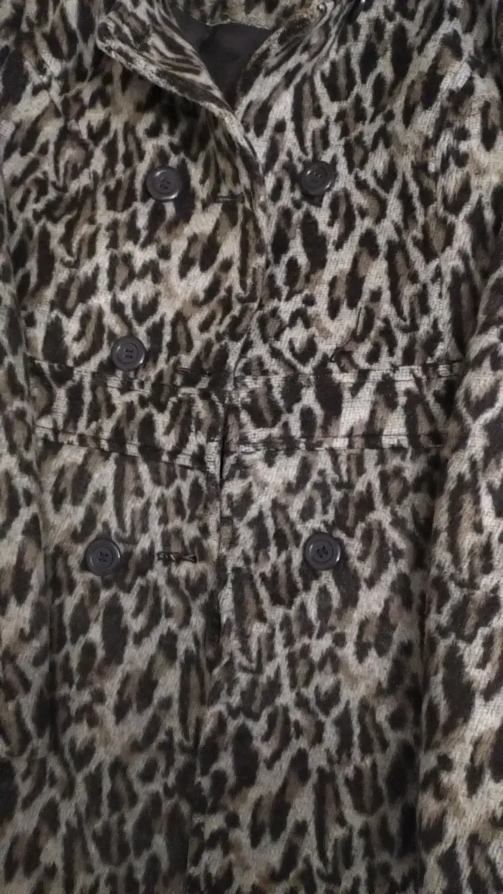 Abrigo de Leopardo Opposite Básicos XS - 4