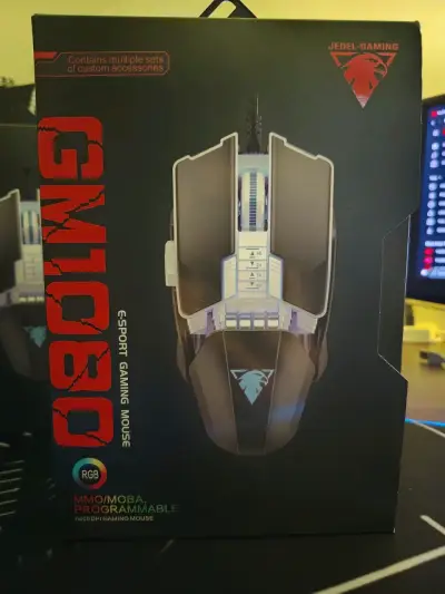 Mouse Gamer RGB Programable Jedel GM1080 - miniatura 1