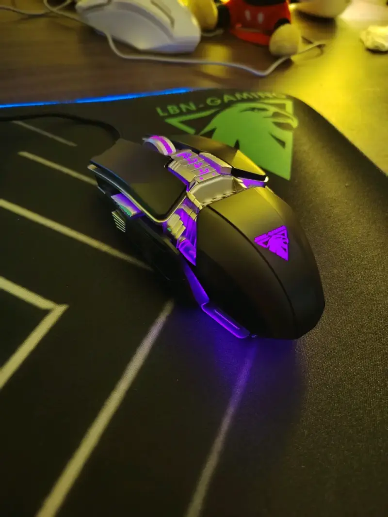 Mouse Gamer RGB Programable Jedel GM1080 - 5