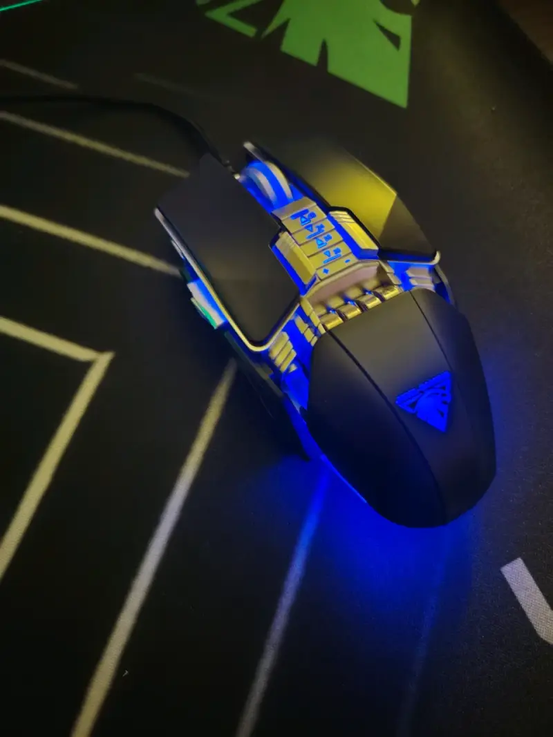 Mouse Gamer RGB Programable Jedel GM1080 - 6