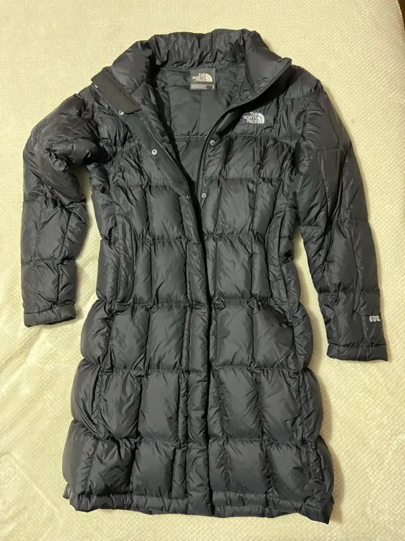 Abrigo largo negro The North Face para mujer - 1