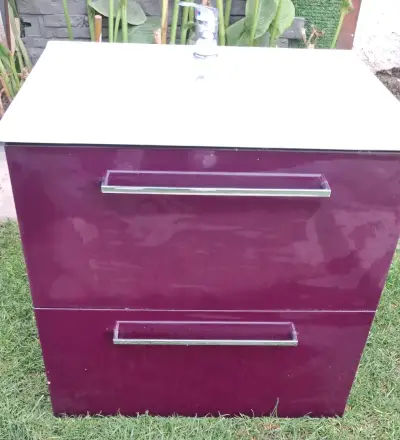 Lavamanos con mueble de baño moderno - miniatura 3