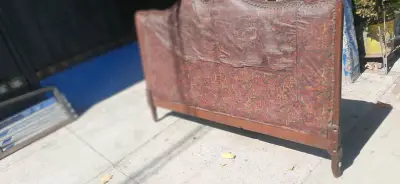 Respaldo antiguo  .. 2 plazas.. - miniatura 3
