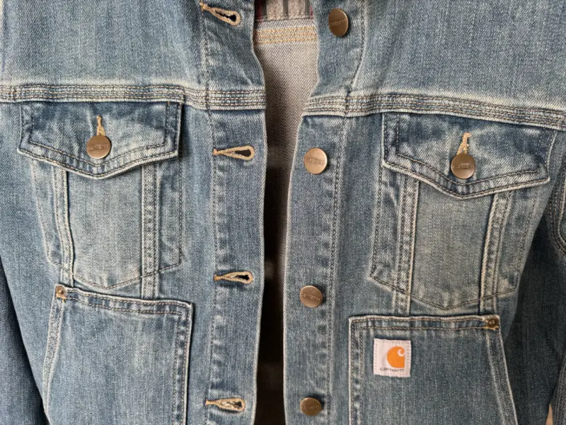 Chaqueta de mezclilla W Carhartt Rugged Flex XS - 2