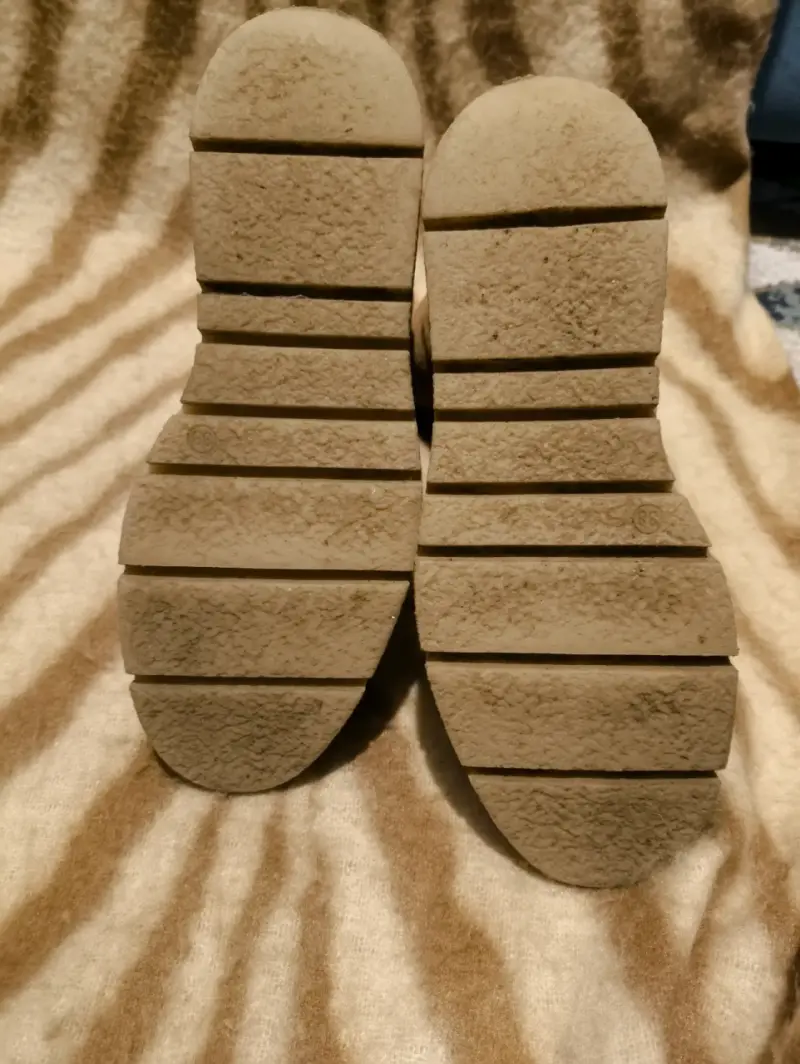 Botas de gamuza marrón con suela gruesa - 3