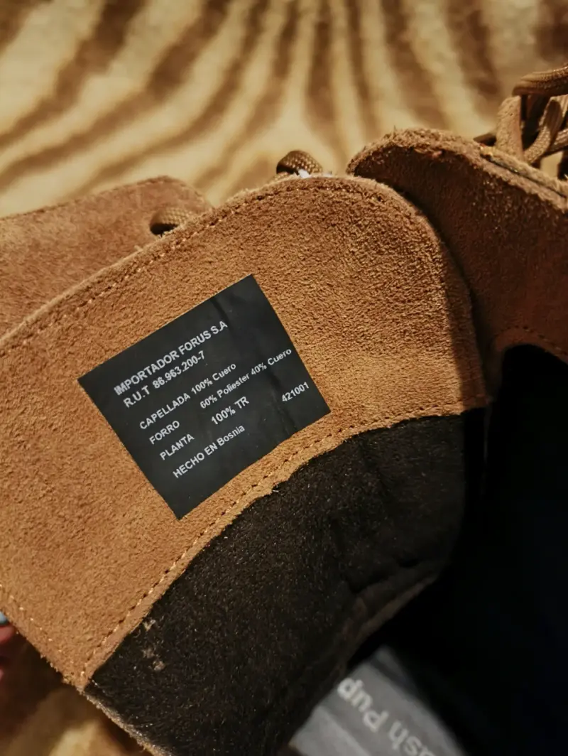 Botas de gamuza marrón con suela gruesa - 4
