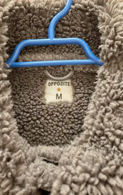 Chaqueta de cuero sintético Opposite con forro de lana - miniatura 2