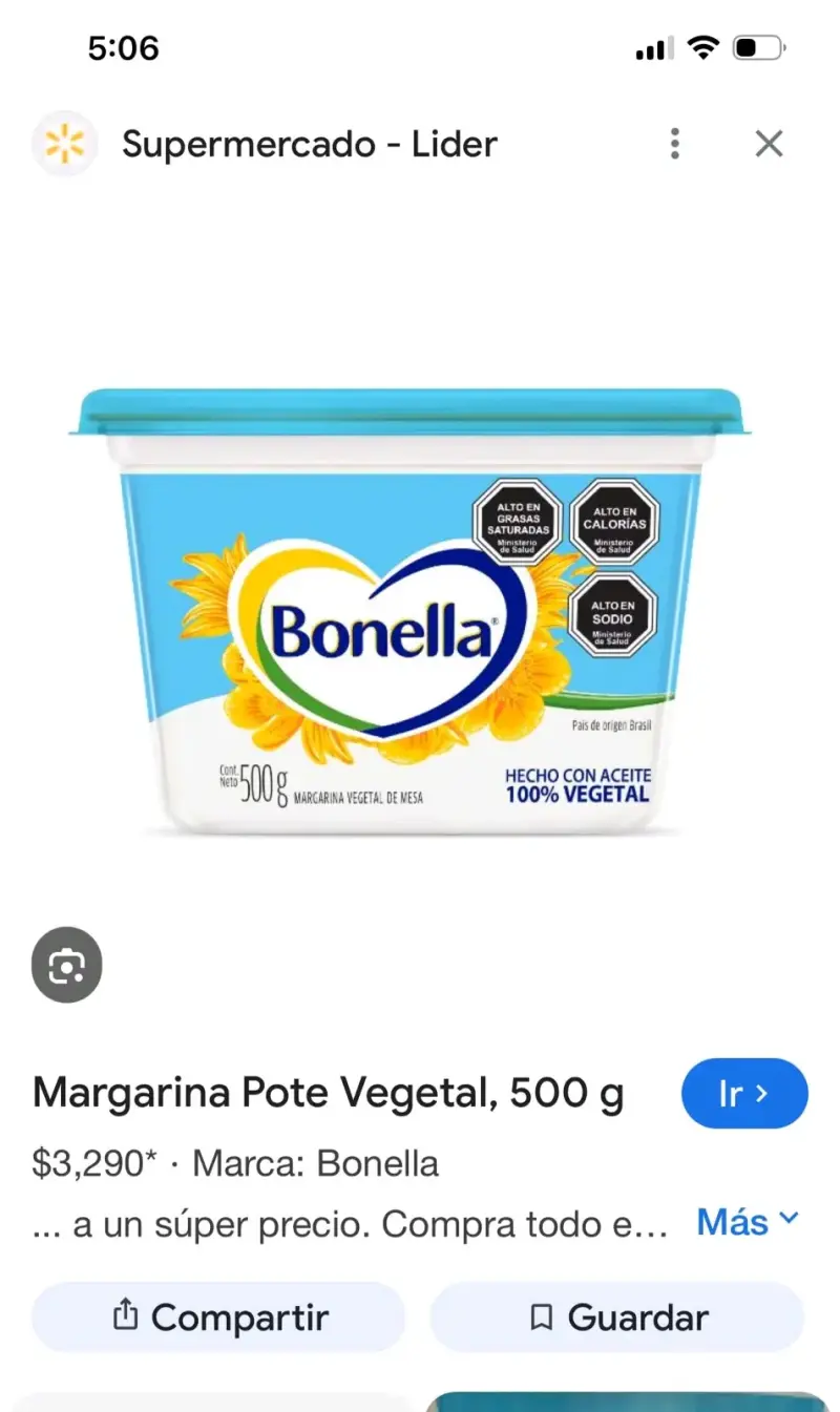 Margarina Vegetal Bonella 500g