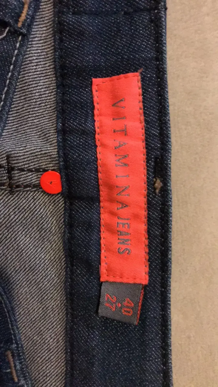 Jeans azul oscuro Vitamina Ems talla 40 - 3