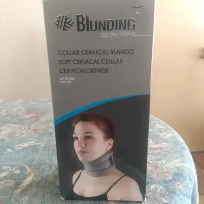 Collar cervical blando Blunding talla M - miniatura 1
