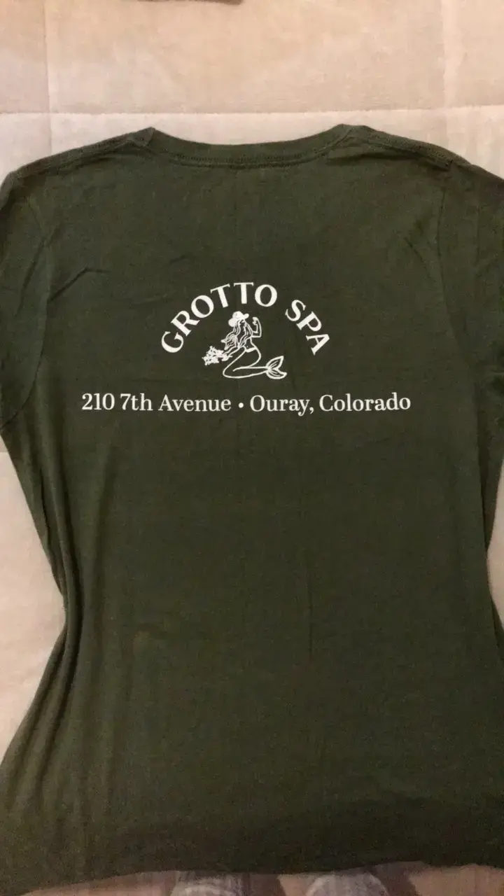Polera verde Western Hotel & Spa 1891 - 2