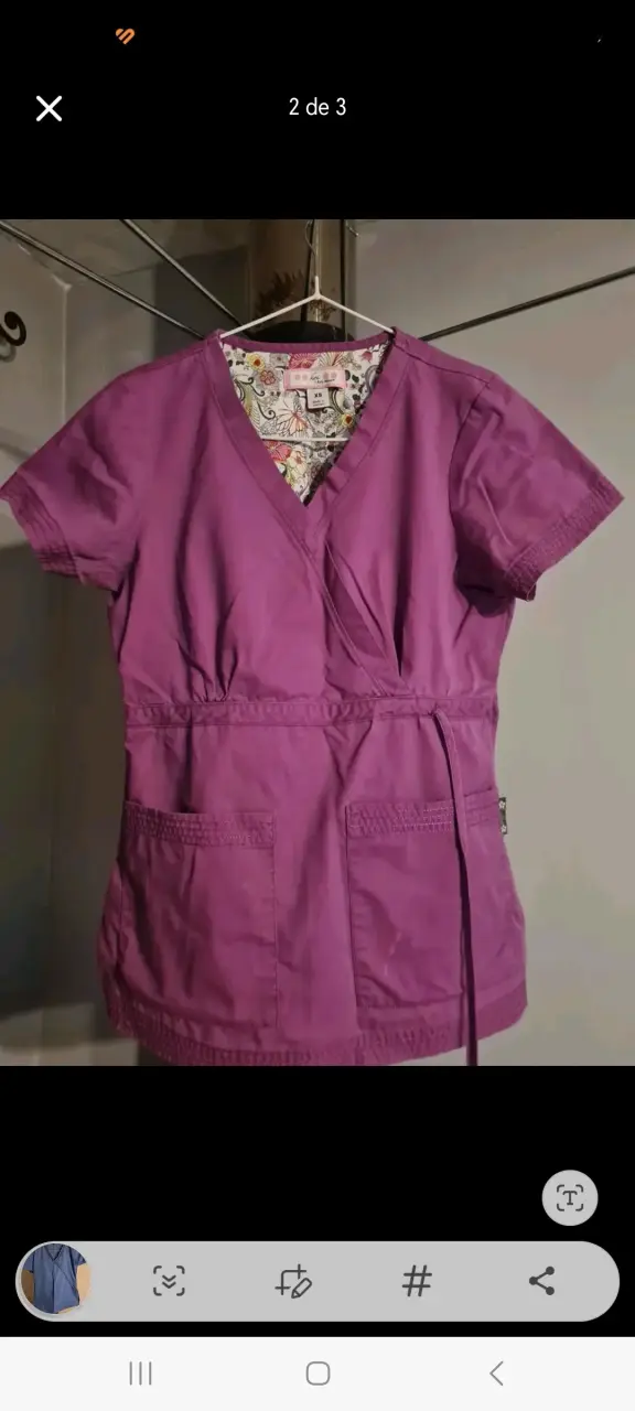 Polera uniforme clínico - 2