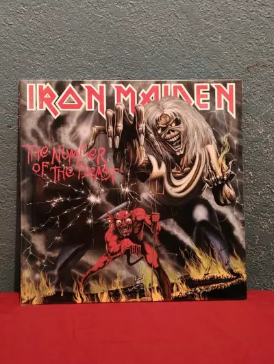 Vinilo Iron Maiden The Number of the Beast - miniatura 1