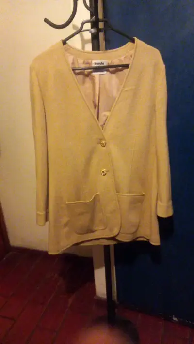 Chaqueta beige de lana Bleyle para mujer - miniatura 1