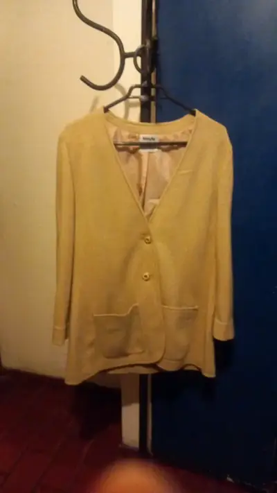 Chaqueta beige de lana Bleyle para mujer - miniatura 2