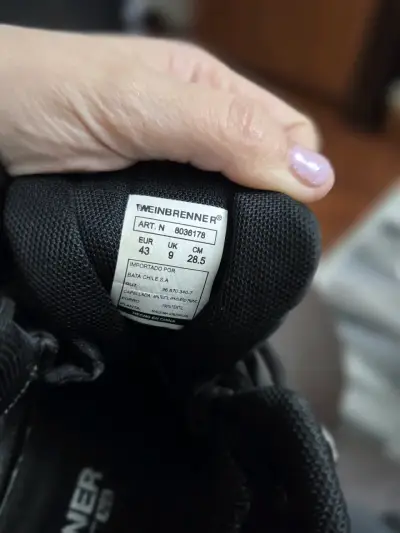 Botas de montaña negras Weinbrenner para hombre - miniatura 3