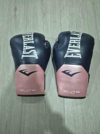 Guantes de Boxeo Everlast Elite Rosados - miniatura 1