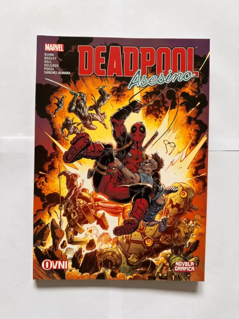 Novela gráfica Deadpool Asesino de Marvel