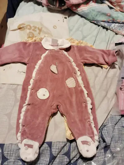 Conjunto de pijamas para bebé Cozy Pixies - miniatura 3