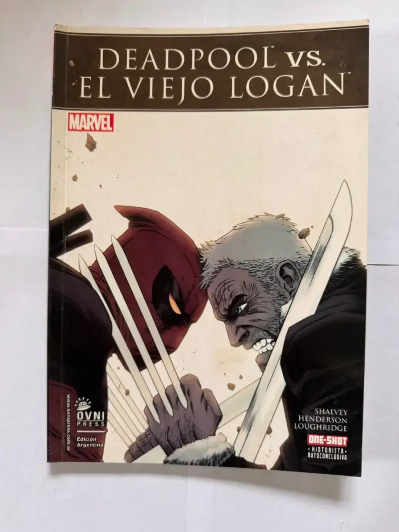 Cómic Deadpool vs. El Viejo Logan Marvel