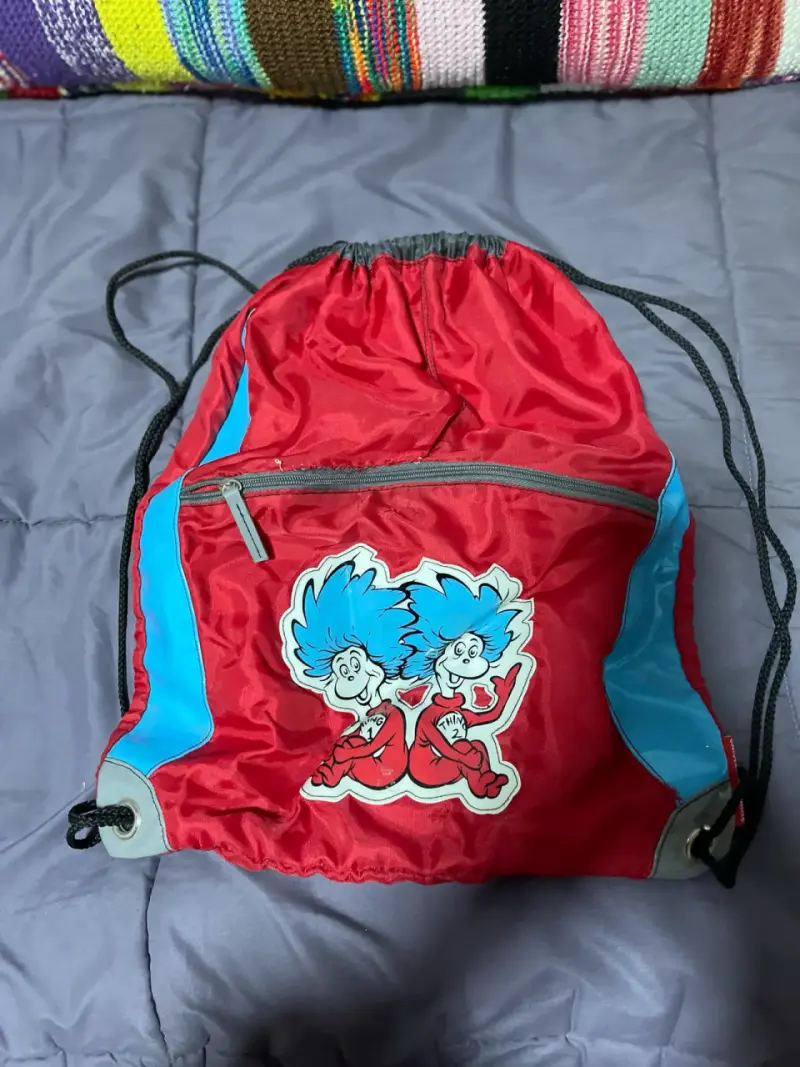 Morral con diseño Thing 1 y Thing 2 - 1