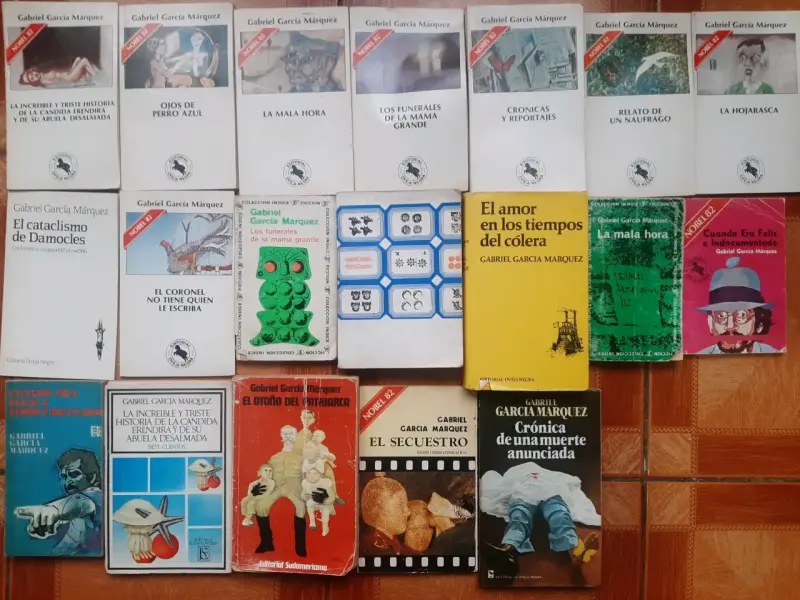 Colección de libros de Gabriel García Márquez