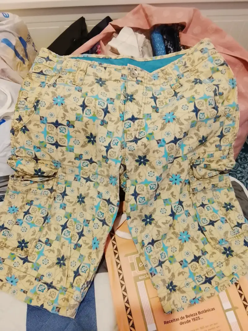 Bermudas estampadas florales para hombre - 1
