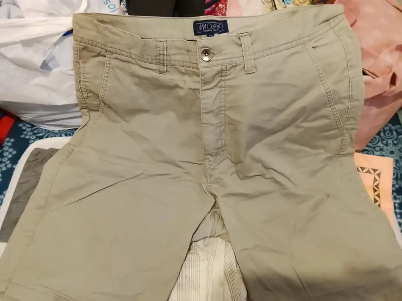 Bermudas beige para hombre Moss talla 46 - 1