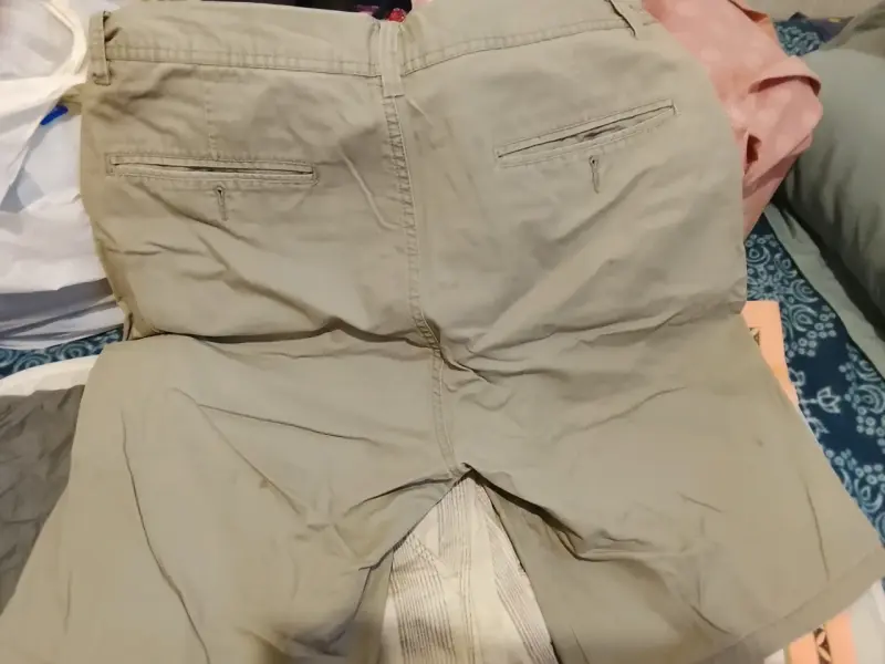 Bermudas beige para hombre Moss talla 46 - 5
