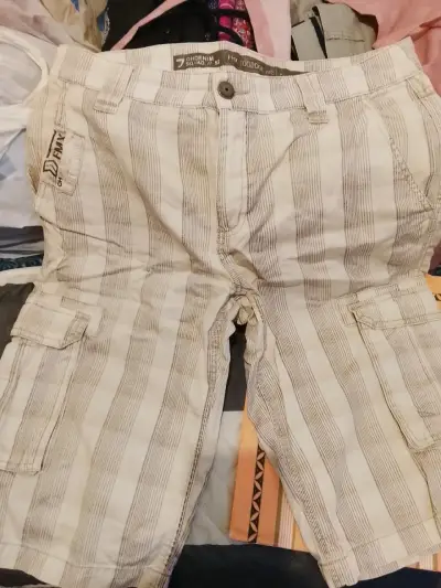 Pantalones cortos a rayas Clockhouse talla 32 - miniatura 6
