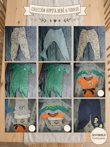 Lote de ropa para bebé 6 a 9 meses en buen estado - miniatura 2