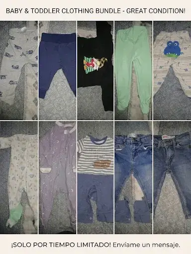 Lote de ropa para bebé 6 a 9 meses en buen estado - miniatura 3