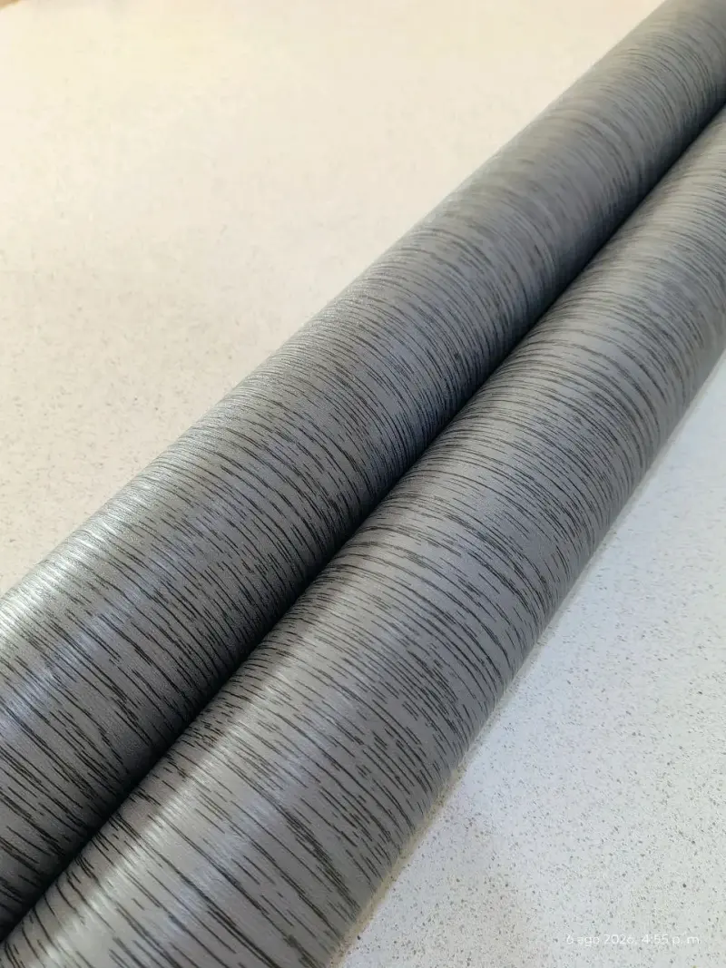 Papel adhesivo gris texturizado 60cmx10m