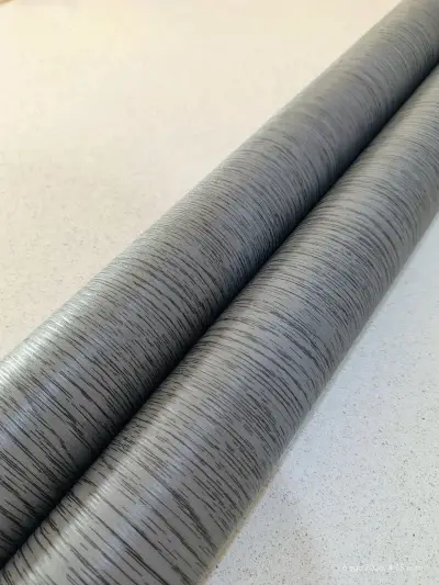 Papel adhesivo gris texturizado 60cmx10m - miniatura 1