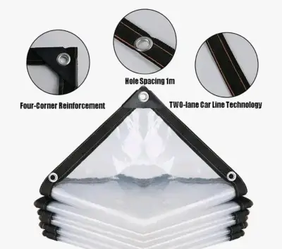 Lona Transparentes impermeables 2x6m - miniatura 3