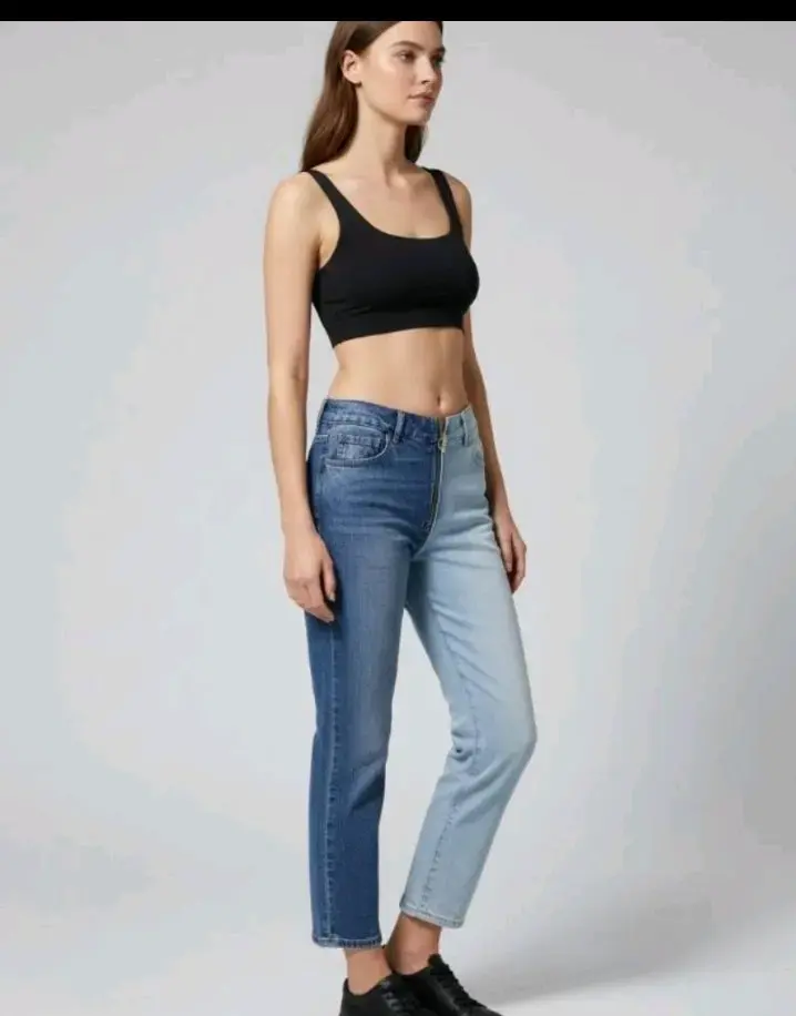 Jeans bicolor para mujer Revice - 1