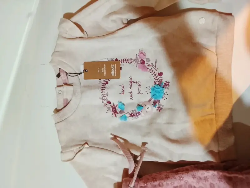 Conjunto de polerón y pantalón para niña Pilim - 1