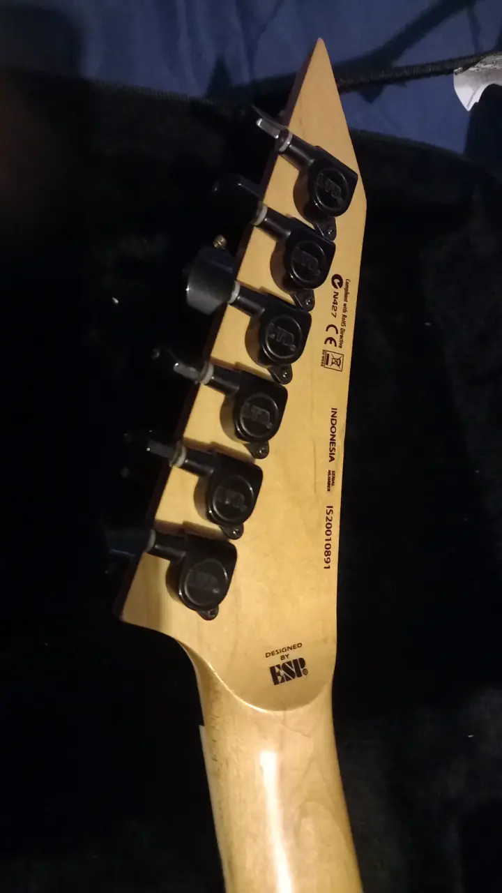 Guitarra eléctrica LTD M-200 con estuche rígido - 3