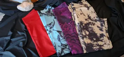 Leggings deportivos estampados coloridos - miniatura 3