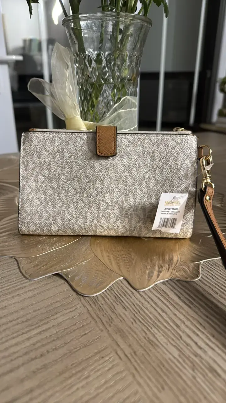 Cartera/billetera. Michael Kors Travel Beige - 2