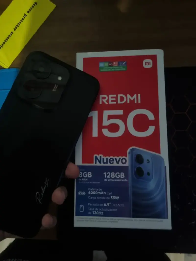 Smartphone Xiaomi Redmi 15C 128GB Negro - 4