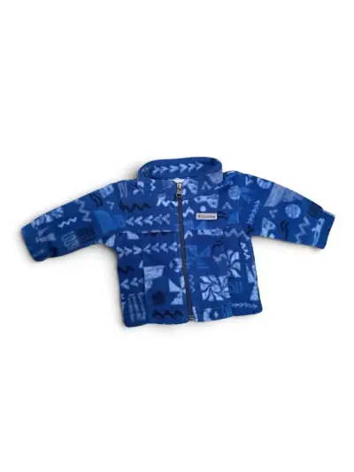 Chaqueta polar azul para bebé Columbia - miniatura 1