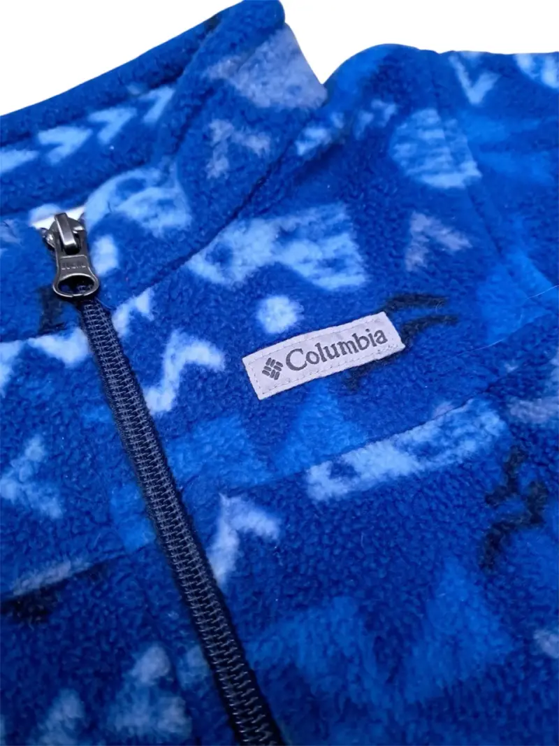 Chaqueta polar azul para bebé Columbia - 4