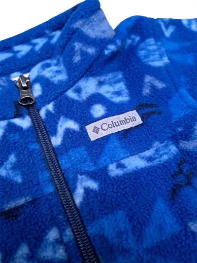 Chaqueta polar azul para bebé Columbia - miniatura 4