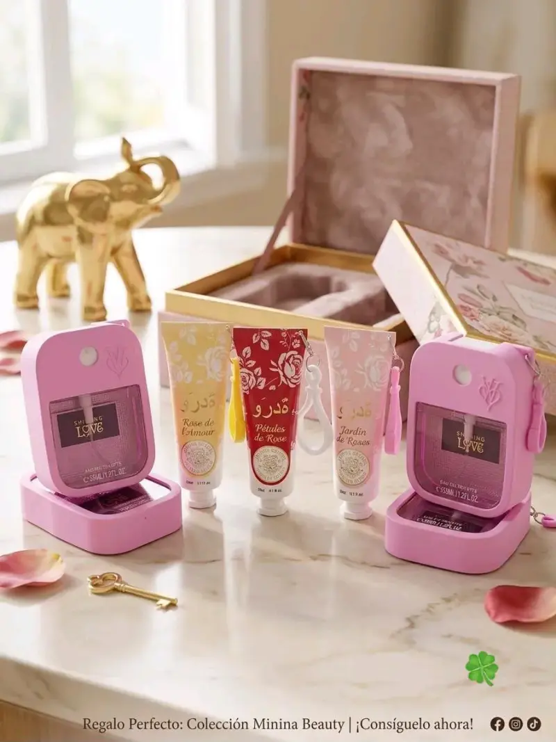 🌸 Set de Perfume + Cremas de Manos | Regalo 💗