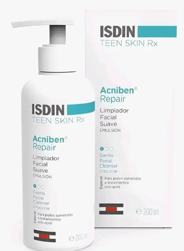 Limpiador Facial Suave ISDIN Acniben Repair 200ml