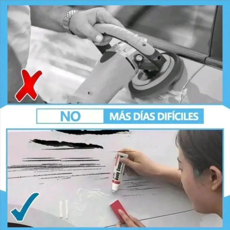 Pasta Para Pulir Automóviles Quita Rayas Pequeñas. - 2