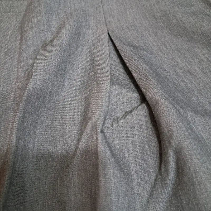 Pantalón tela gris nuevo shein - 6